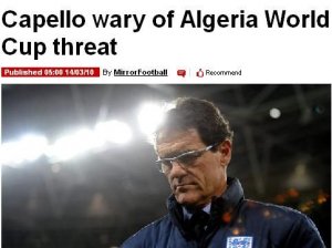 卡佩羅竟最怕阿爾及利亞 同組對手卻提前示弱