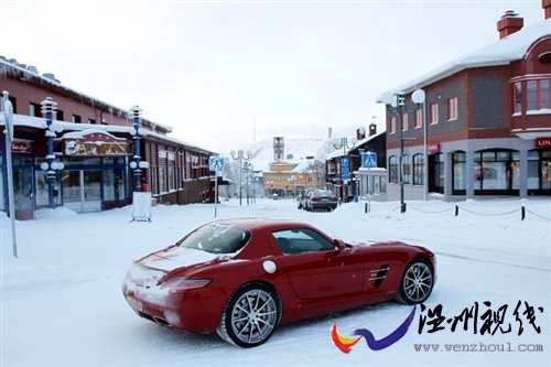 浪漫之旅 冰雪試駕2011款奔馳SLS AMG 汽車之家