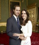 威廉未婚妻凱特英國(guó)威廉王子與未婚妻凱特-米德?tīng)栴D