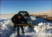 內(nèi)蒙古近半土地積雪嚴(yán)重 并出現(xiàn)不同程度白災(zāi)