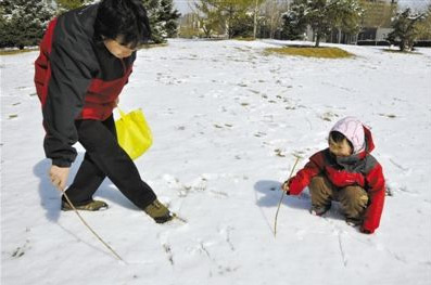 北京入冬以來(lái)最大降雪致空氣質(zhì)量達(dá)一級(jí)水準(zhǔn)