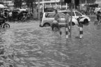 廣州暴雨冰雹 4月13日廣州市區普降暴雨并伴有雷電大
