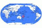2012年4月15日地震 4月15日6時5分在瓦努阿圖地震震中位