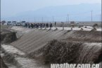 5月7日寧夏多地出現雷雨天氣 引發局地山洪災害導致