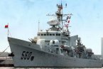 護衛艦擱淺 7月11日海軍1艘護衛艦在南沙半月礁意外