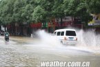 廣西受臺風韋森特的影響 未來兩天仍有降雨