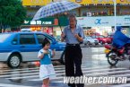 25日臺風韋森特離開廣西 廣西未來四天暴雨還將持續