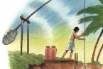 永嘉古代勞動人民取深井水或灌溉用拗水