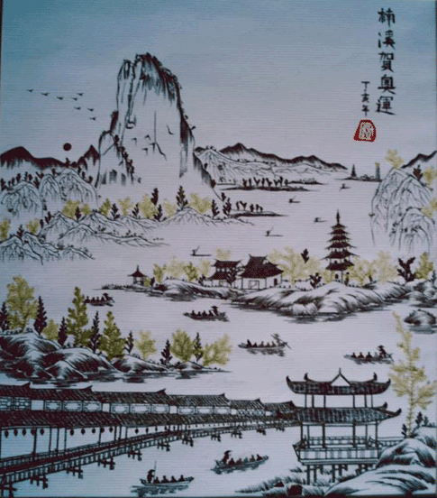 樹(shù)葉拼畫(huà)