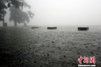 臺風海葵影響江西廬山風景區 廬山景區關閉