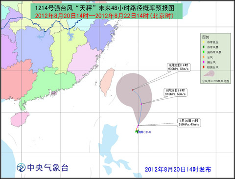 臺(tái)風(fēng)天秤路徑圖