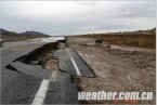 青海地區近期雨水多條公路被毀 未來幾天仍有降水
