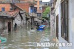 江西南昌暴雨 8月21日晚南昌遭暴雨襲擊城區出現內澇