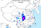 今晚20時起四川重慶陜西局地有暴雨