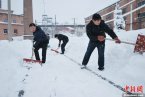 黑龍江鶴崗50年一遇暴雪 降雪量59毫米積雪深度50厘米