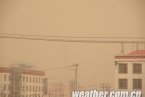 2日青海出現(xiàn)大風(fēng)天氣沙塵暴肆虐 多地拉響大風(fēng)沙塵