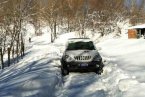 吉林省白山市連日下大雪 山路積雪深80厘米