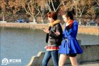 冬天的杭州天氣出現夏天的氣溫 昨天杭州市出現24
