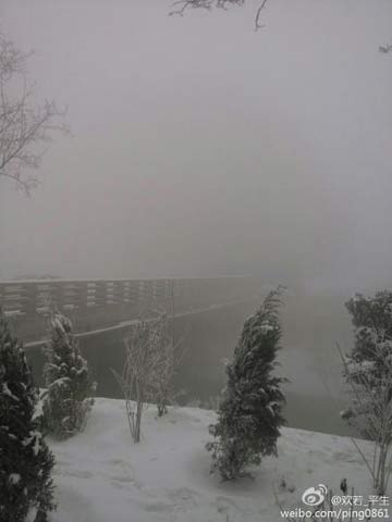 霧霾天氣持續　室外能見度非常差