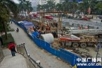 南寧地鐵塌方報道有誤 市政污水管線工地不是南寧地