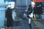 美腿女俠掃腿踢刀救人 佛山無影腳傳人美腿女俠吳倩
