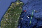 宜蘭縣地震最新消息 1月17日臺灣宜蘭縣附近海域發生