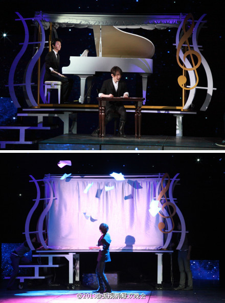 劉謙李云迪魔術節目