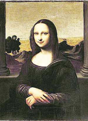 年輕版蒙娜麗莎