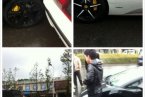 溫州蘭博基尼車禍 2月18日溫州街頭4輛蘭博基尼疑似