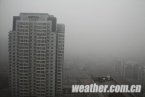 天津17日霧霾天氣再現 能見度600米左右影響高速通行