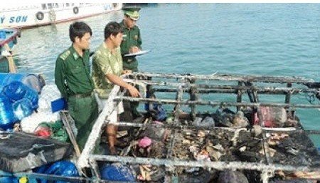 越南稱其漁船在西沙遭中國(guó)艦船射擊后起火