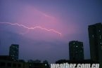 二月初二龍抬頭 南寧夜空電閃雷鳴迎來2013年首場暴