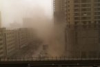 鄭州沙塵暴圖片 2013年3月9日鄭州突發(fā)沙塵暴天氣