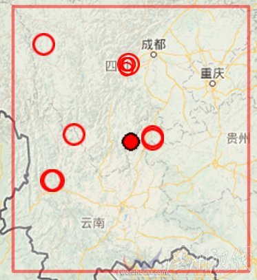 云南巧家縣地震