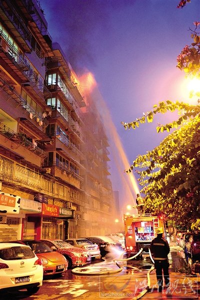 溫州小區(qū)管道煤氣爆炸圖片