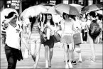 湖北高溫天氣 6月17日湖北襄樊市保康縣最高氣溫達