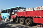 合淮阜高速車禍 2013年8月9日安徽合淮阜高速大客車追