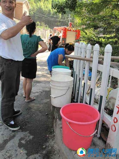杭州旱情嚴重，余杭百丈鎮5000多人飲水困難