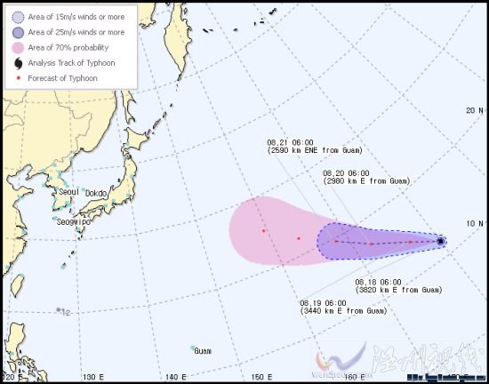 臺風(fēng)佩瓦路徑圖