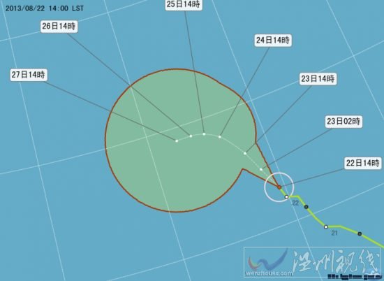 臺風(fēng)佩瓦路徑圖