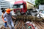 溫州高翔工業(yè)區(qū)車禍 昨天下午溫州一交叉路口發(fā)生車