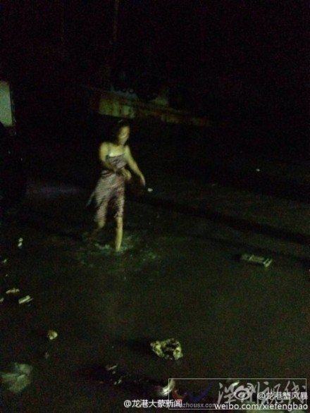 水淹蒼南圖片 臺(tái)風(fēng)來襲溫州蒼南滿大水了
