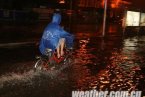 河北迎來強降水 道路積水嚴重影響交通