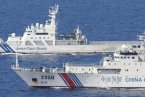 中國海警船巡航釣魚島 中日艦艇在釣魚島海域的較量