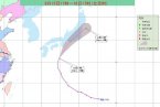 萬宜路徑 熱帶風暴萬宜向日本南部沿海靠近