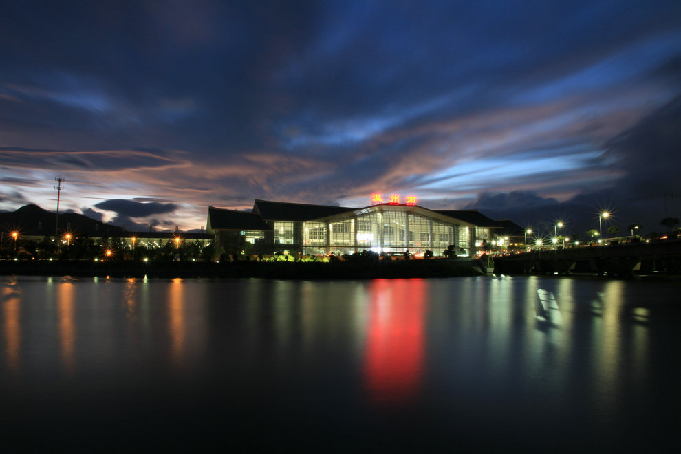 溫州動車南夜景