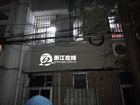 杭州文三新村跳樓慘案現(xiàn)場(chǎng)