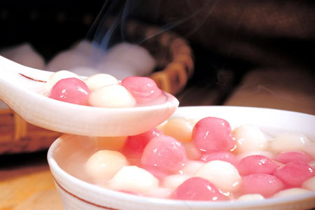 溫州冬至節有吃湯圓的習俗