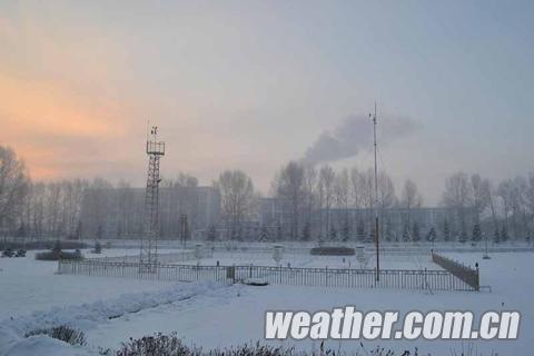 內蒙古極寒天氣