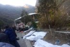 鎮坪車禍現場圖片 2014年1月22日陜西鎮坪縣牛頭店鎮